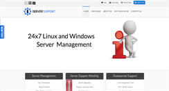 Desktop Screenshot of iserversupport.com